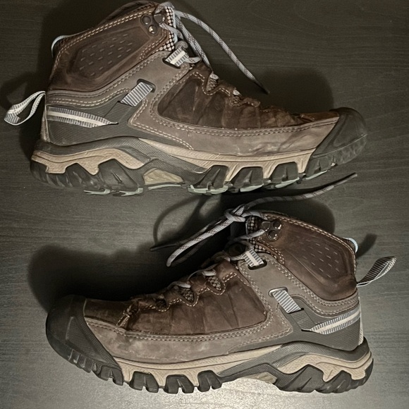 Keen Women's Targhee III Waterproof Boot Magnet/Atlantic Blue - Picture 12 of 15